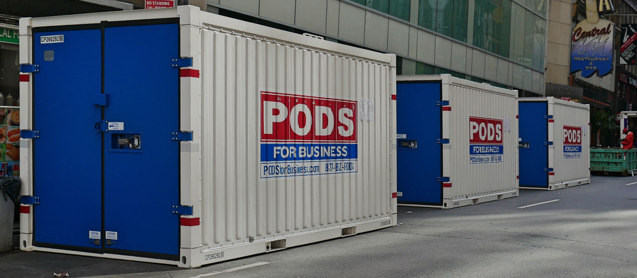 Portable Commercial Storage Containers, Long Term Storage Containers Moving
