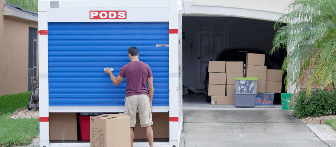 Portable Storage Containers Rent On Site Self Storage Units Pods