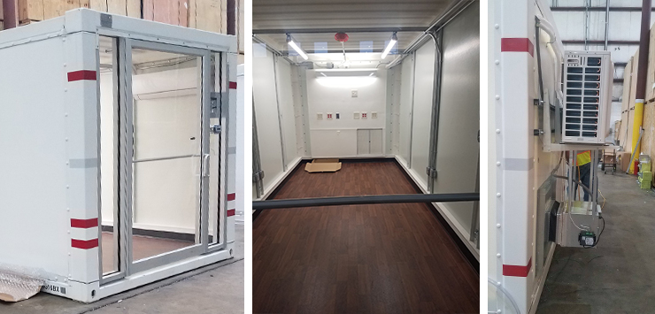 PODS Isolation Units for COVID-19 Positive Patients