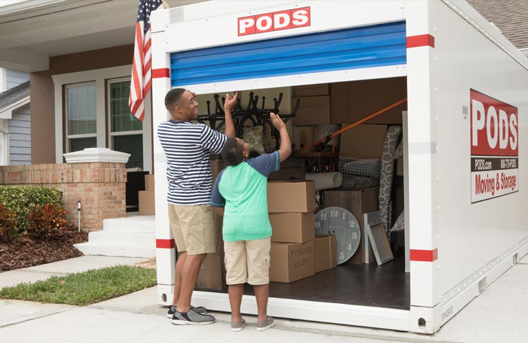 Content Container Protection Insurance Pods