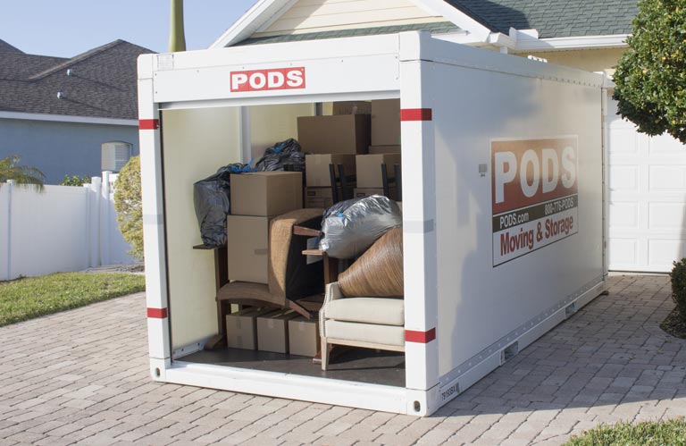 Content Container Protection Insurance Pods
