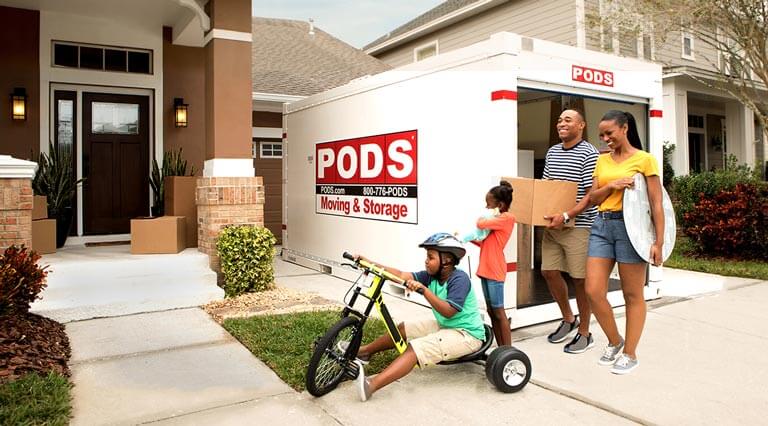 PODS moving and storage