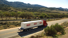 About PODS - PODS long distance truck driving on a highway