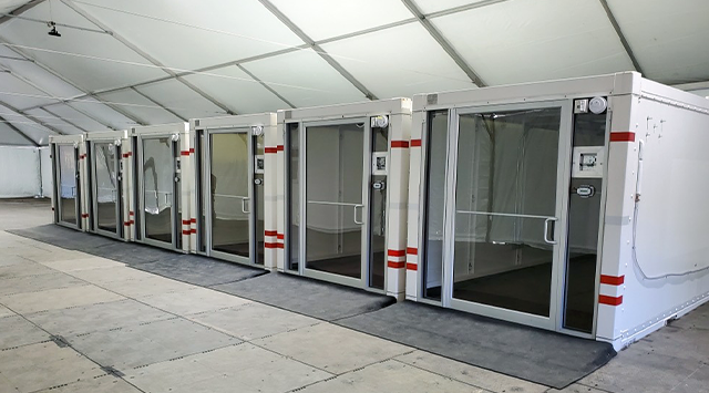 PODS Isolation Units for COVID-19 Positive Patients