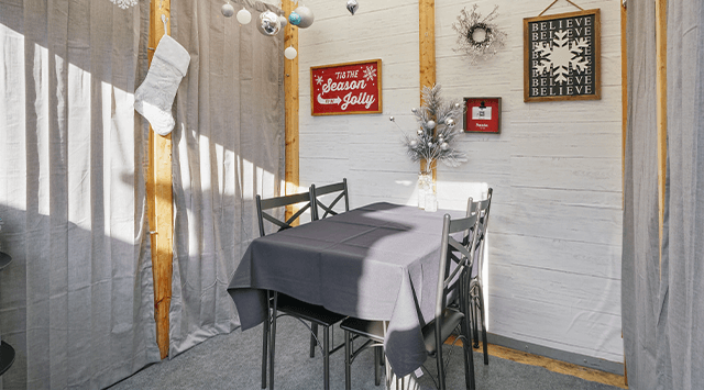 seating solutions for restaurants in PODS containers