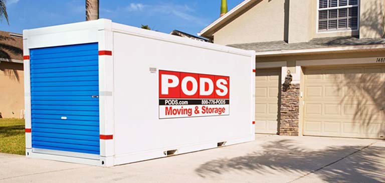 Before your moving container is delivered