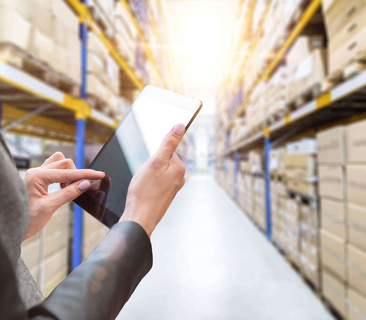 Business Solutions organizing warehouse