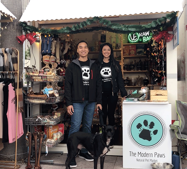 PODS container pop up shop