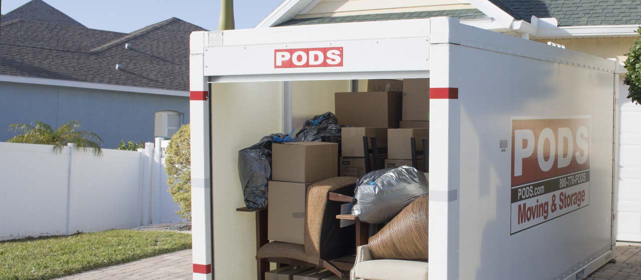 PODS moving and storage