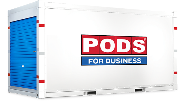 16-foot business storage container