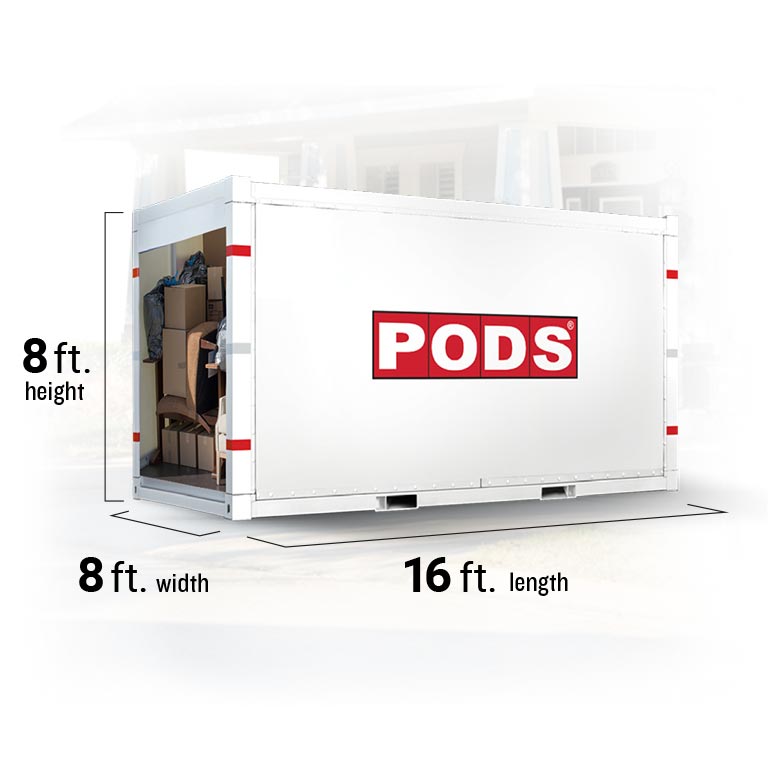 PODS Container sizes