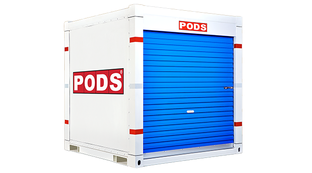 7-foot business storage container