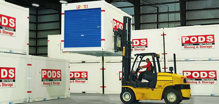PODS moving containers