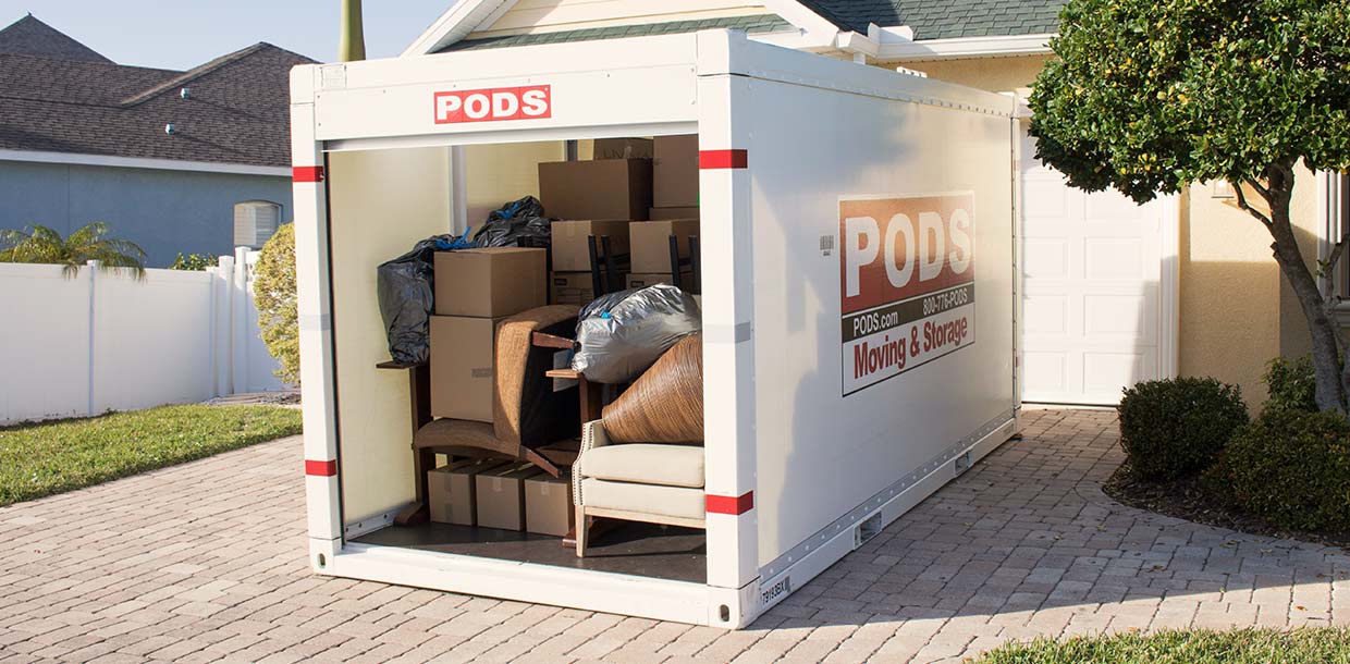 extending your garage with self storage container
