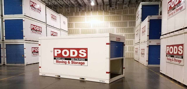 PODS moving containers