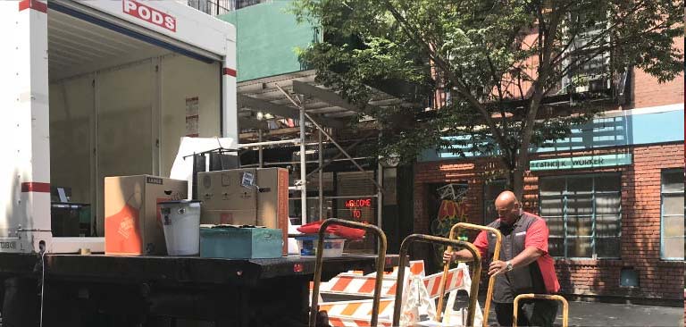 PODS moving company