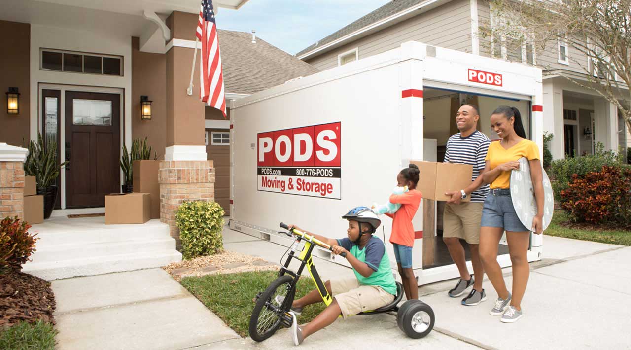 family moving help and storage solutions