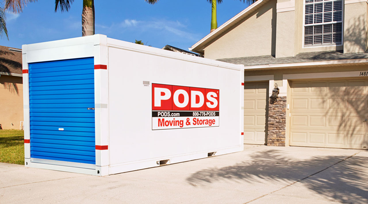 PODS onsite portable self storage