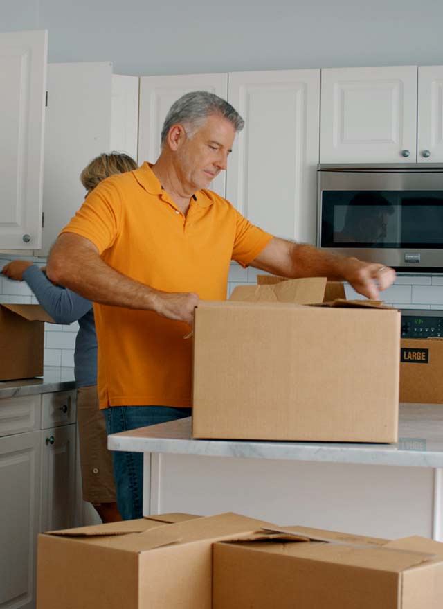 Unpacking after a move