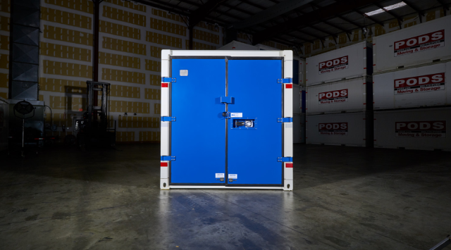 Secure Commercial Shipping Container
