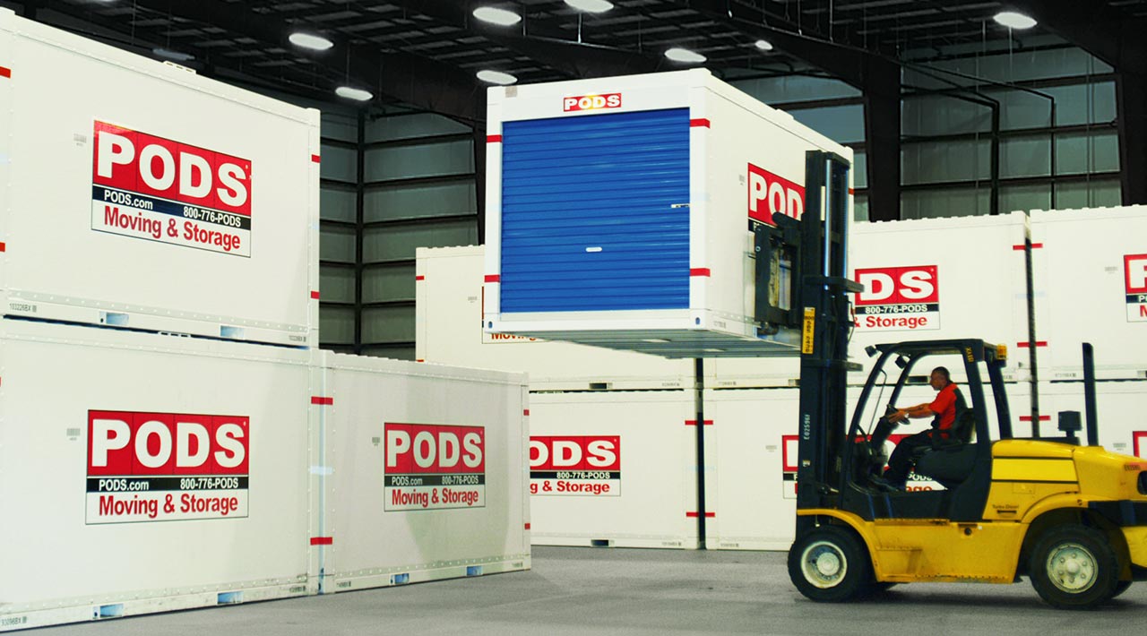 Secure Storage at a PODS Facility